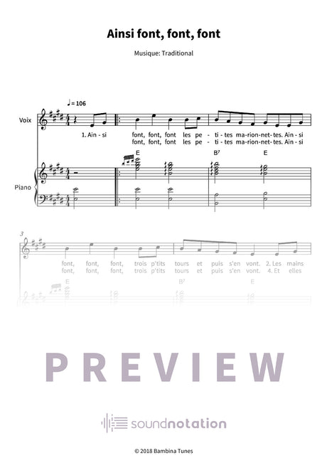 Ainsi font, font, font - Preview Page 1