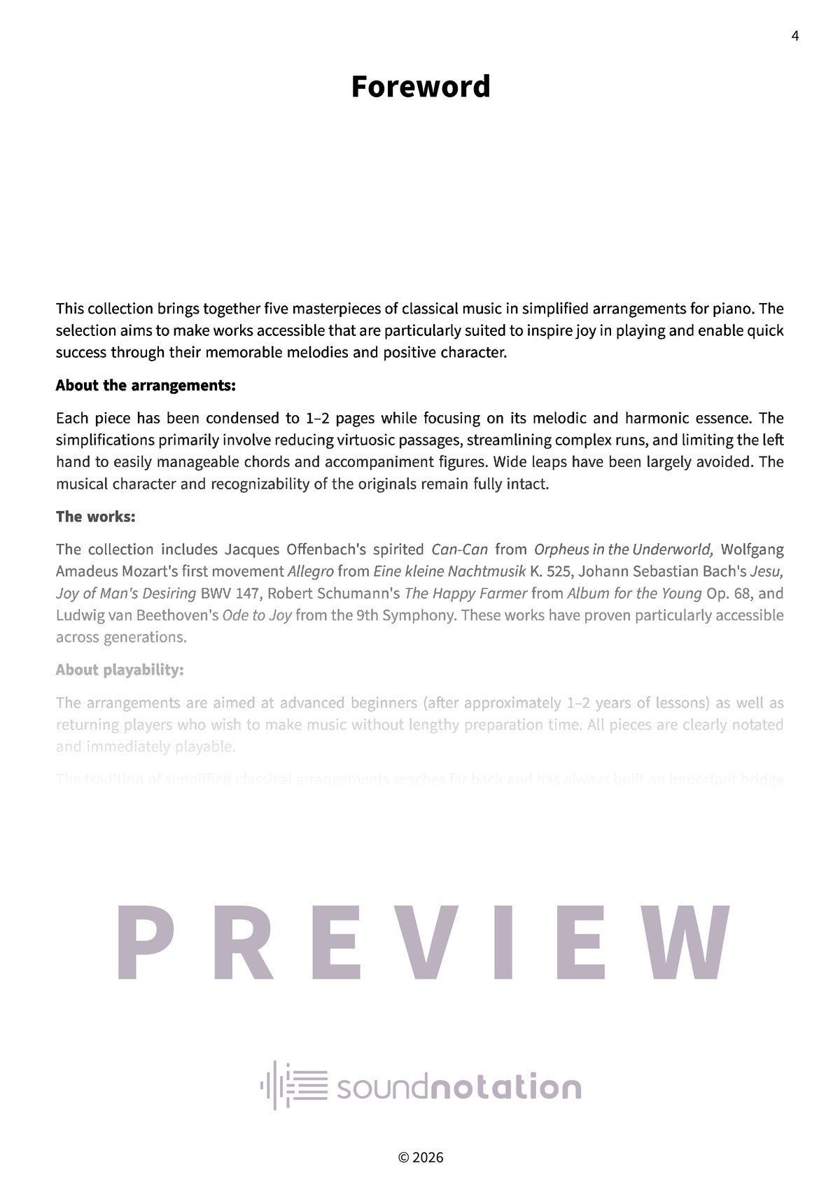 Blissful Piano Breaks - Preview Page 1