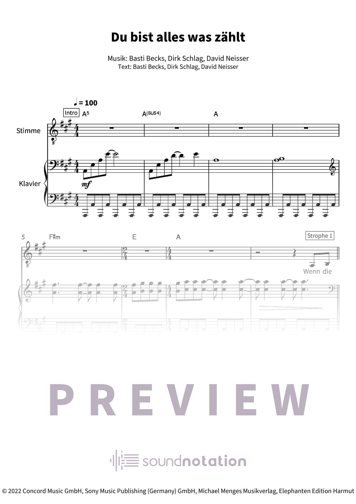 Du bist alles was zählt - Preview Page 1