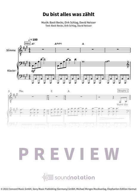 Du bist alles was zählt - Preview Page 1