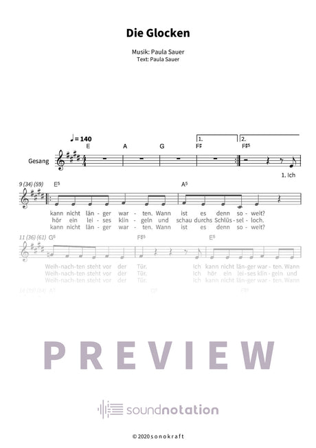 Die Glocken - Preview Page 1