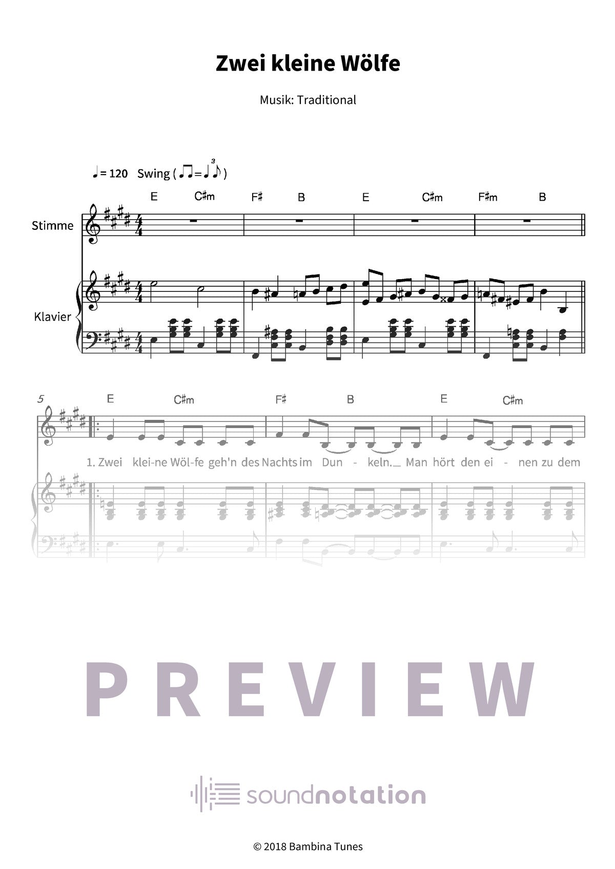 Zwei kleine Wölfe - Preview Page 1