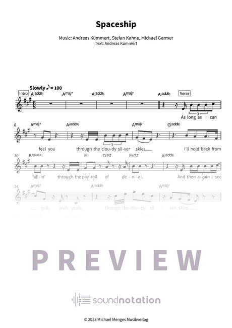 Spaceship - Preview Page 1