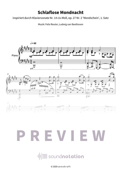 Schlaflose Mondnacht - Preview Page 1