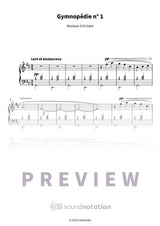 Gymnopédie n° 1 - Preview Page 1