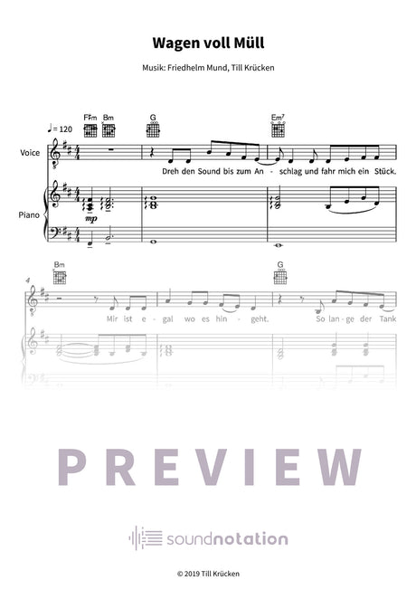 Wagen voll Müll - Preview Page 1