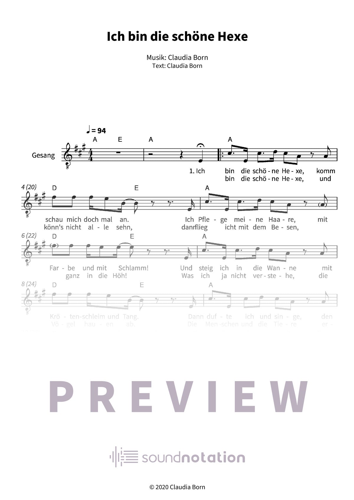 Ich bin die schöne Hexe - Preview Page 1