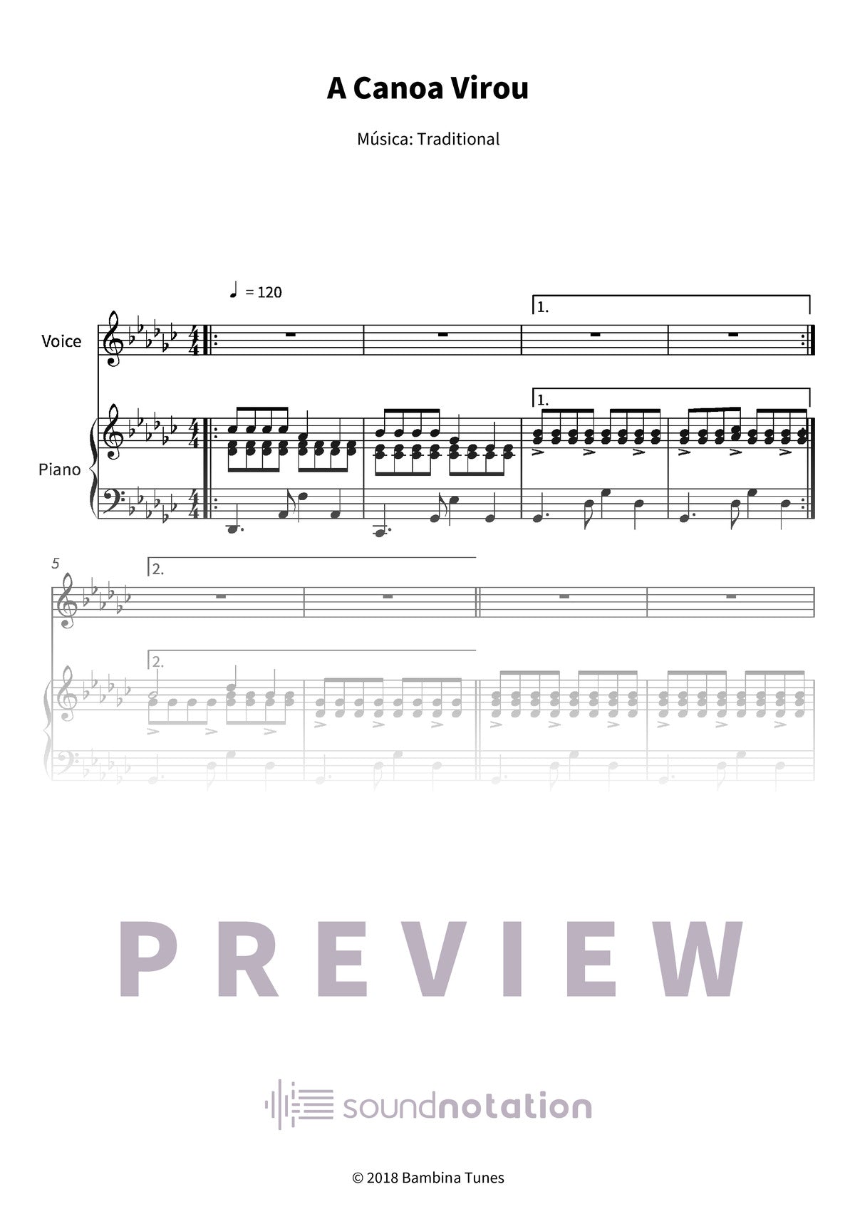 A Canoa Virou - Preview Page 1