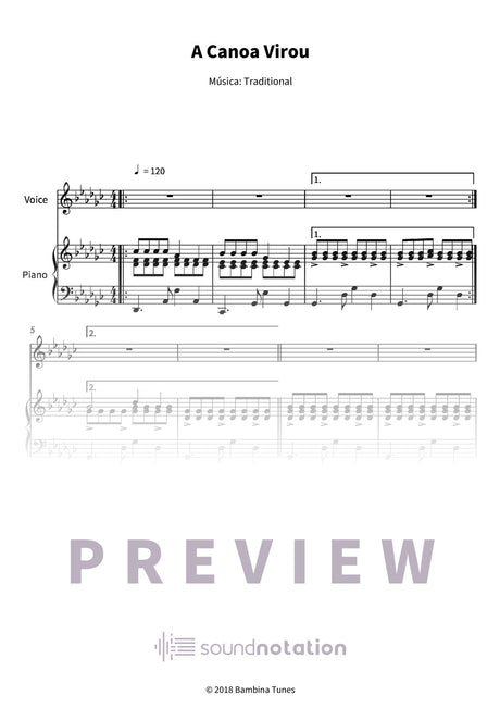 A Canoa Virou - Preview Page 1