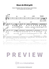 Waun da Wind geht - Preview Page 1