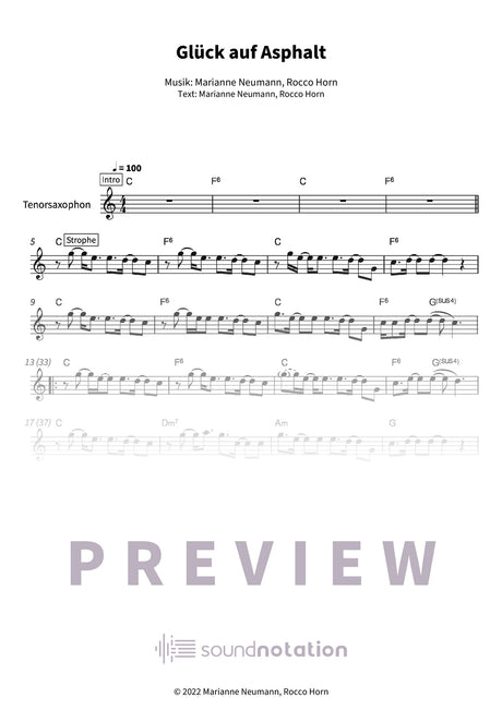 Glück auf Asphalt - Preview Page 1