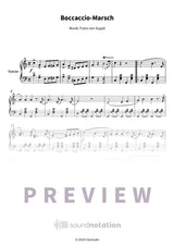 Boccaccio-Marsch - Preview Page 1