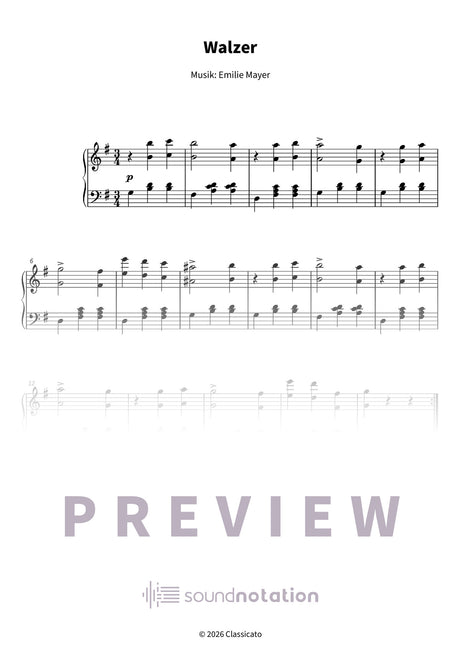 Walzer - Preview Page 1