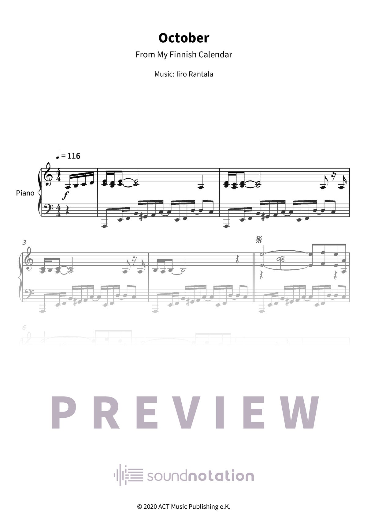 October - Preview Page 1