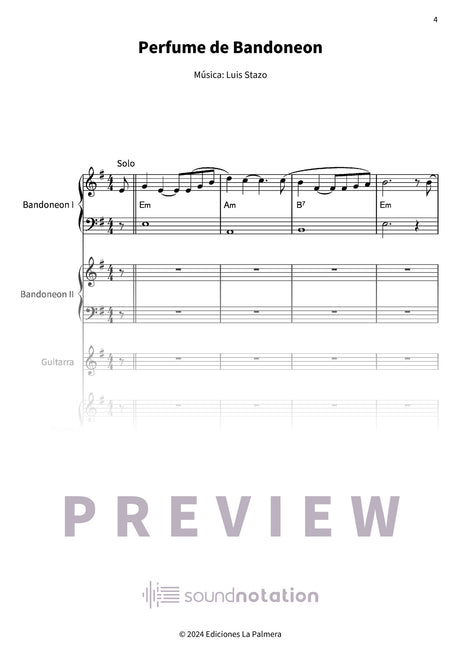 Perfume de Bandoneon - Preview Page 1
