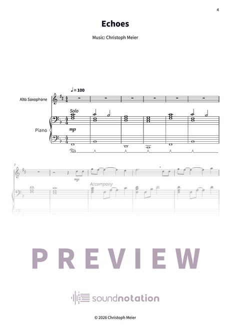 Echoes - Preview Page 1