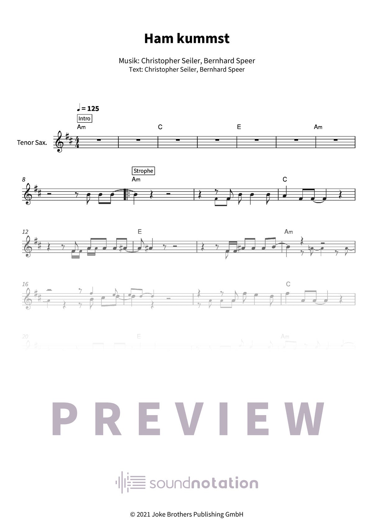 Ham kummst - Preview Page 1
