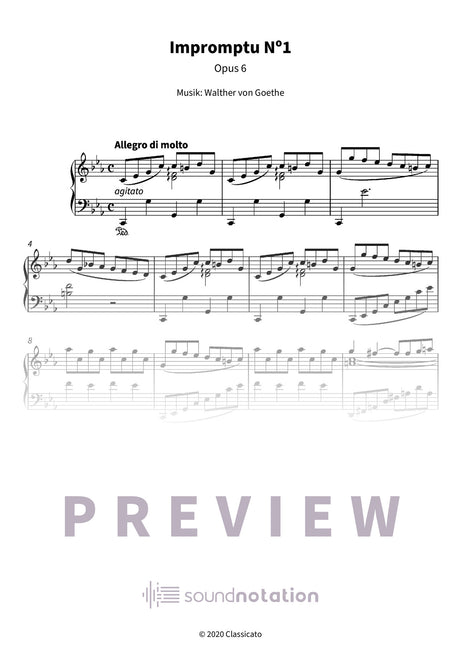 Impromptu Nº1 - Preview Page 1
