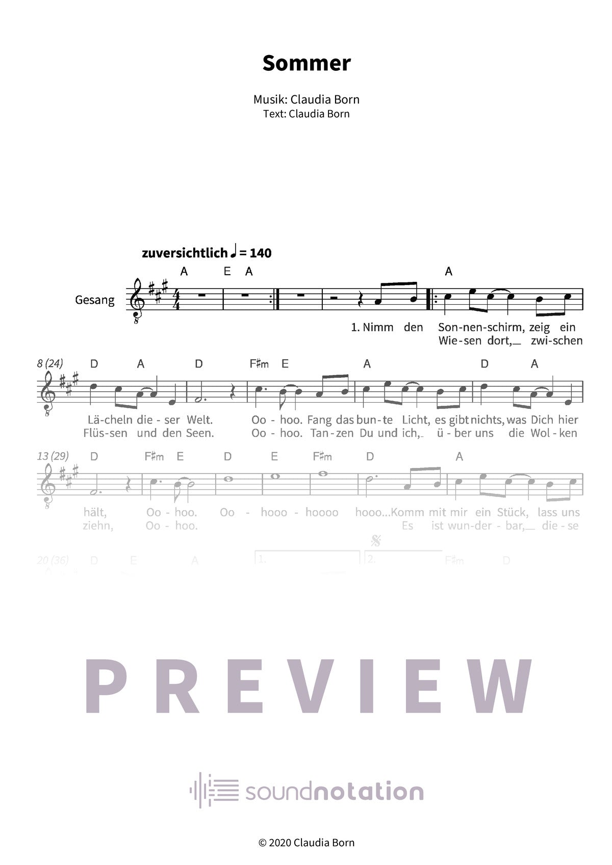 Sommer - Preview Page 1