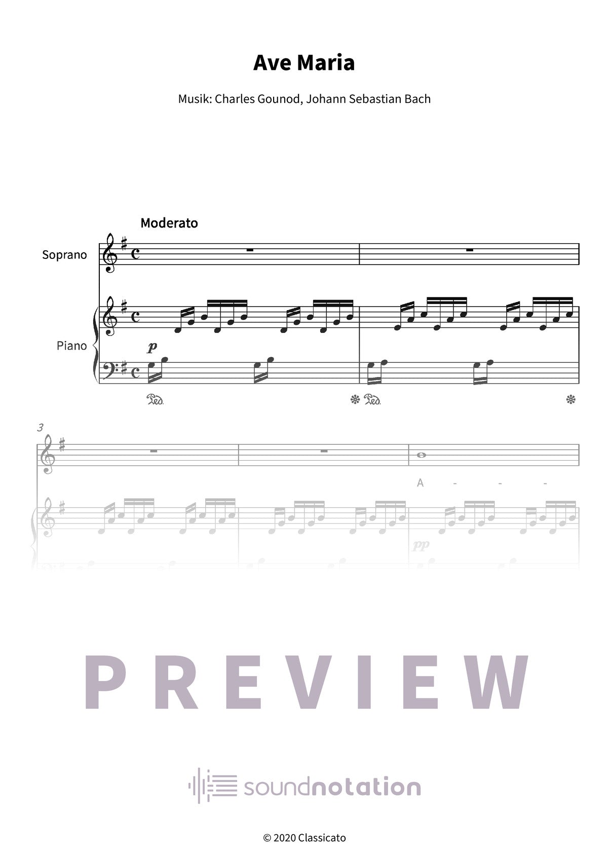 Ave Maria - Preview Page 1