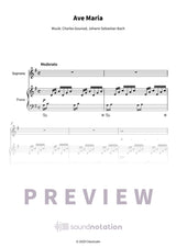 Ave Maria - Preview Page 1