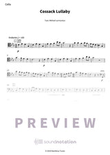Cossack Lullaby - Preview Page 1
