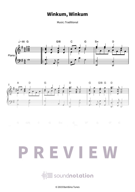 Winkum, Winkum - Preview Page 1