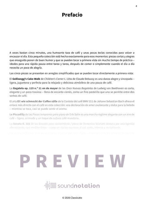 Pausa para café al piano - Preview Page 1
