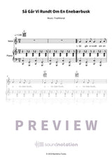 Så Går Vi Rundt Om En Enebærbusk - Preview Page 1