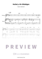 Herbei, o ihr Gläubigen - Preview Page 1