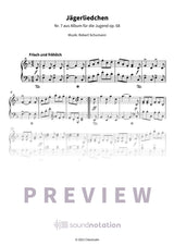 Jägerliedchen - Preview Page 1