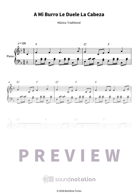 A Mi Burro Le Duele La Cabeza - Preview Page 1