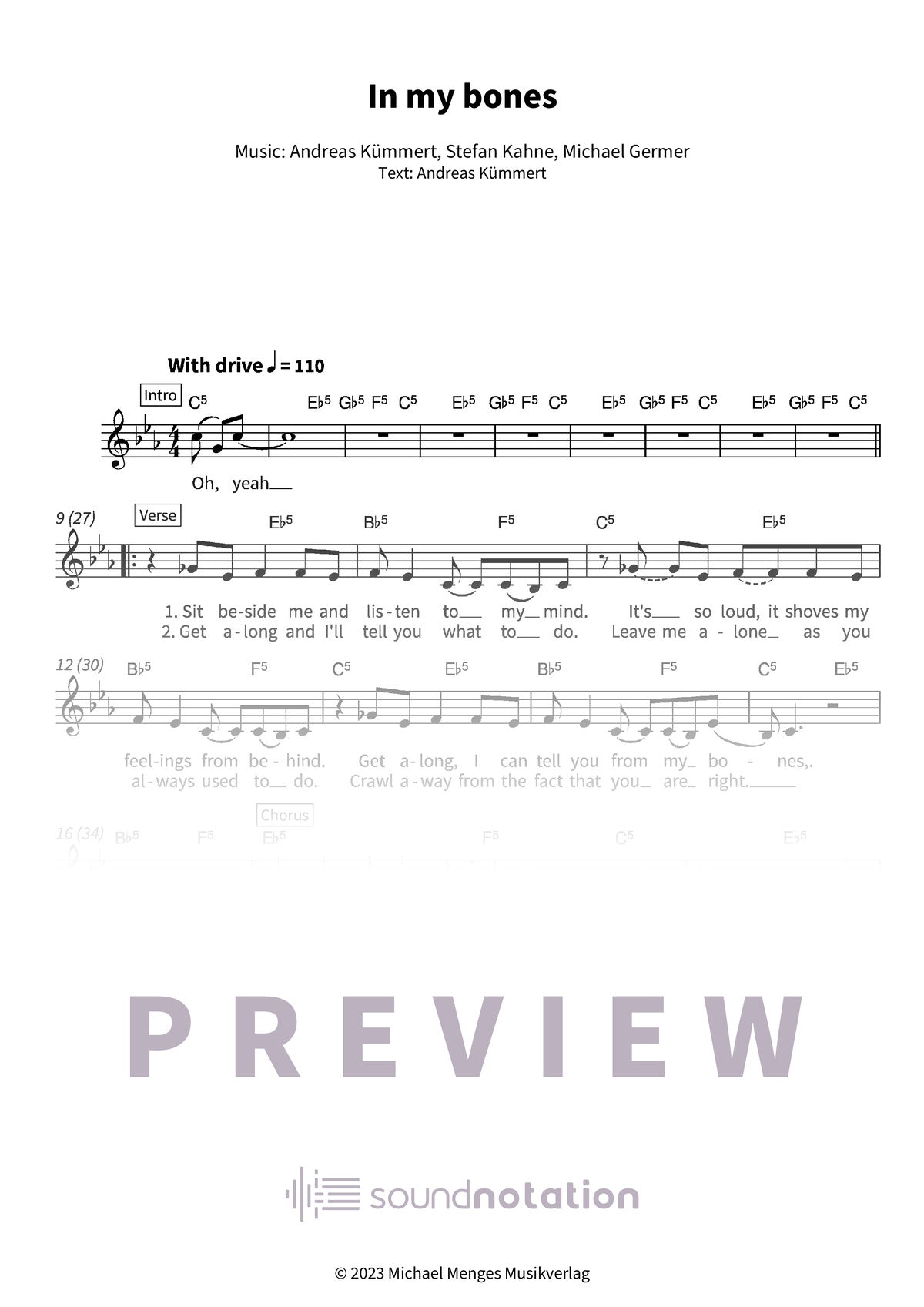 In my bones - Preview Page 1