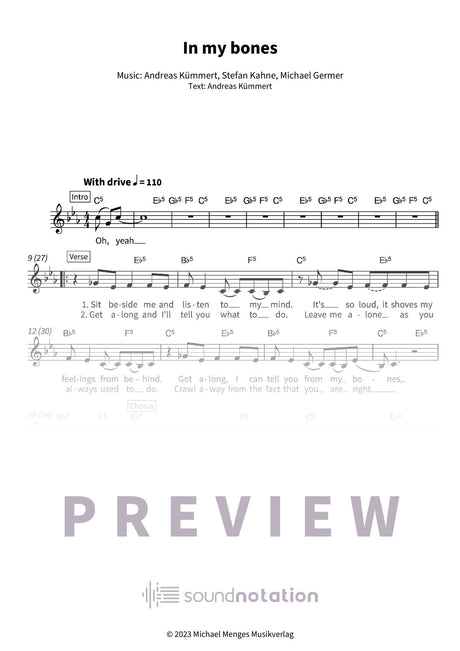 In my bones - Preview Page 1