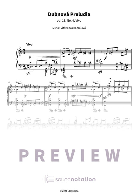 Dubnová Preludia - Preview Page 1