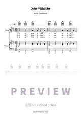 O du fröhliche - Preview Page 1