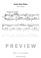 Carlos: Main Theme - Preview Page 1