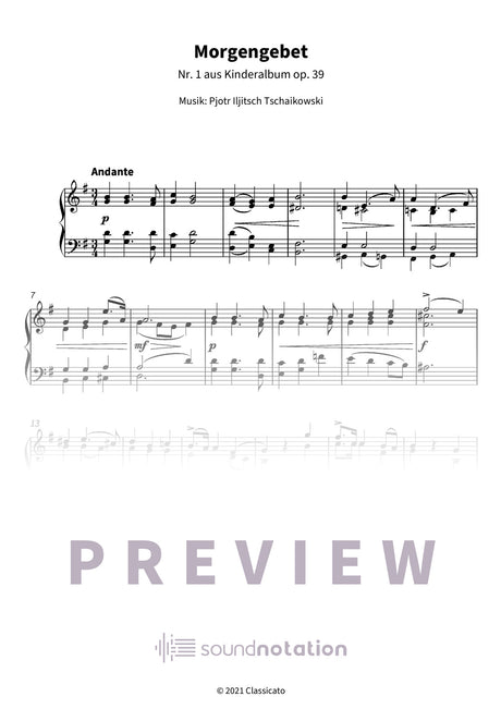 Morgengebet - Preview Page 1
