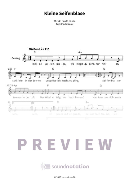 Kleine Seifenblase - Preview Page 1