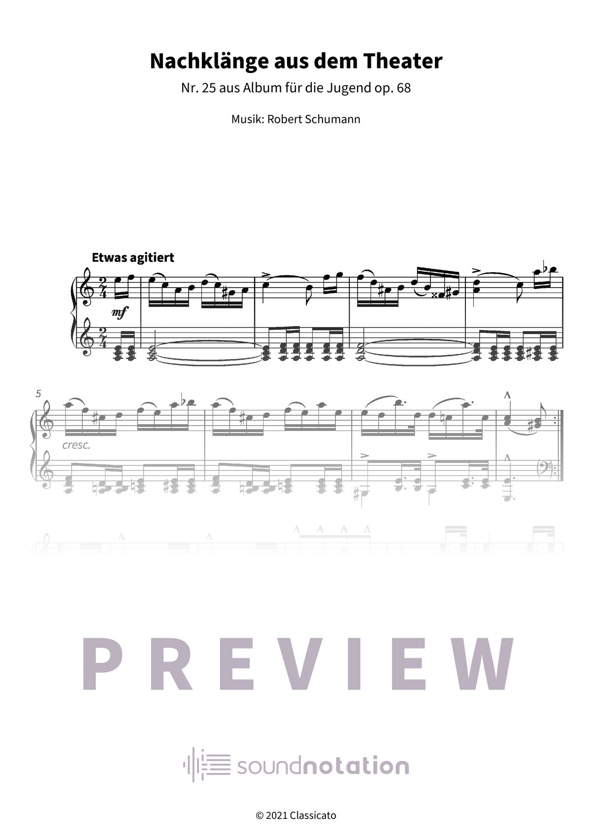 Nachklänge aus dem Theater - Preview Page 1
