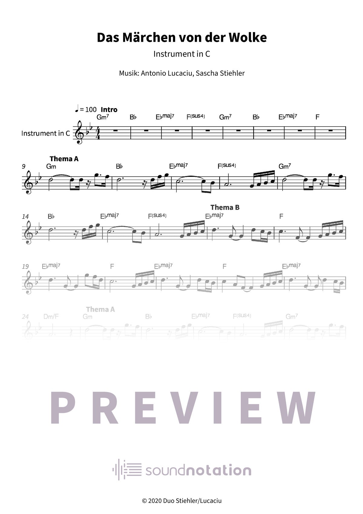 Das Märchen von der Wolke - Preview Page 1