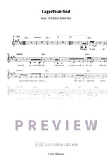 Lagerfeuerlied - Preview Page 1