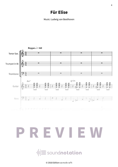 Für Elise - Preview Page 1