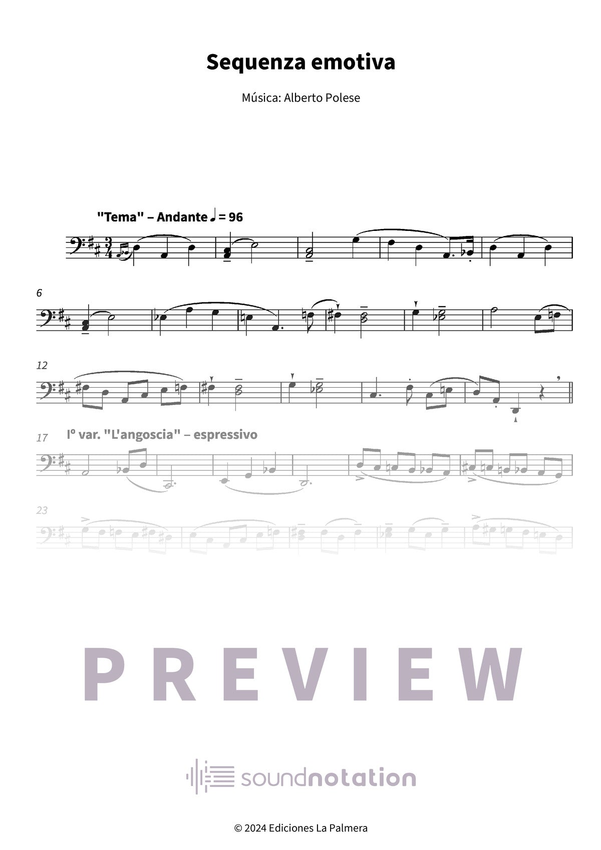 Sequenza emotiva - Preview Page 1
