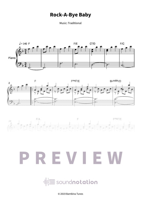 Rock-A-Bye Baby - Preview Page 1