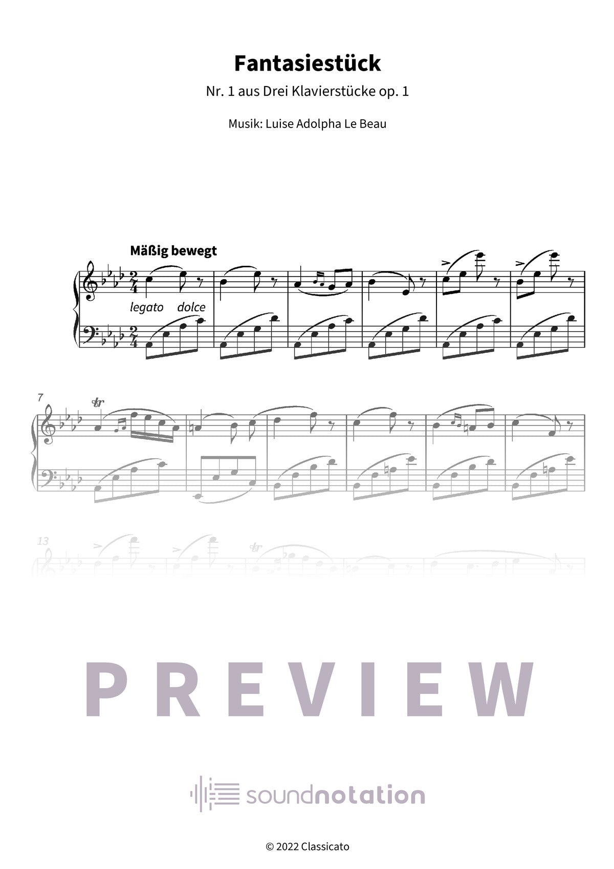 Fantasiestück - Preview Page 1