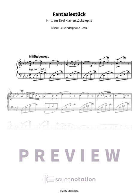 Fantasiestück - Preview Page 1