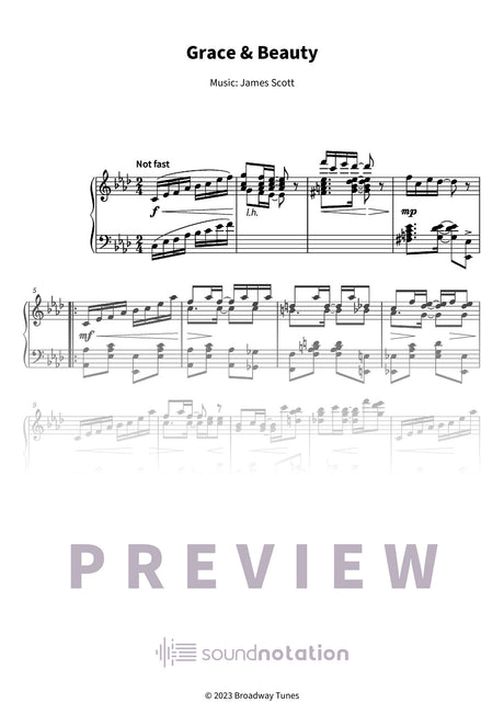 Grace & Beauty - Preview Page 1
