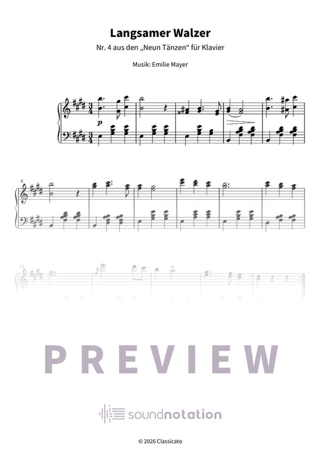Langsamer Walzer - Preview Page 1