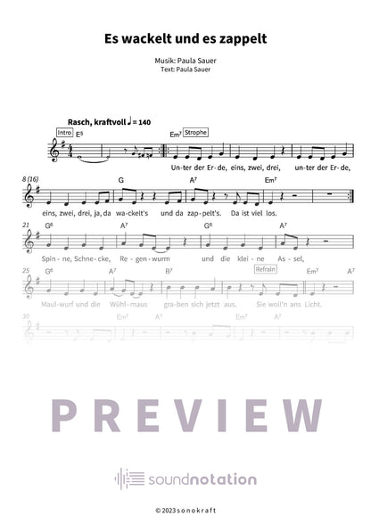 Es wackelt und es zappelt - Preview Page 1